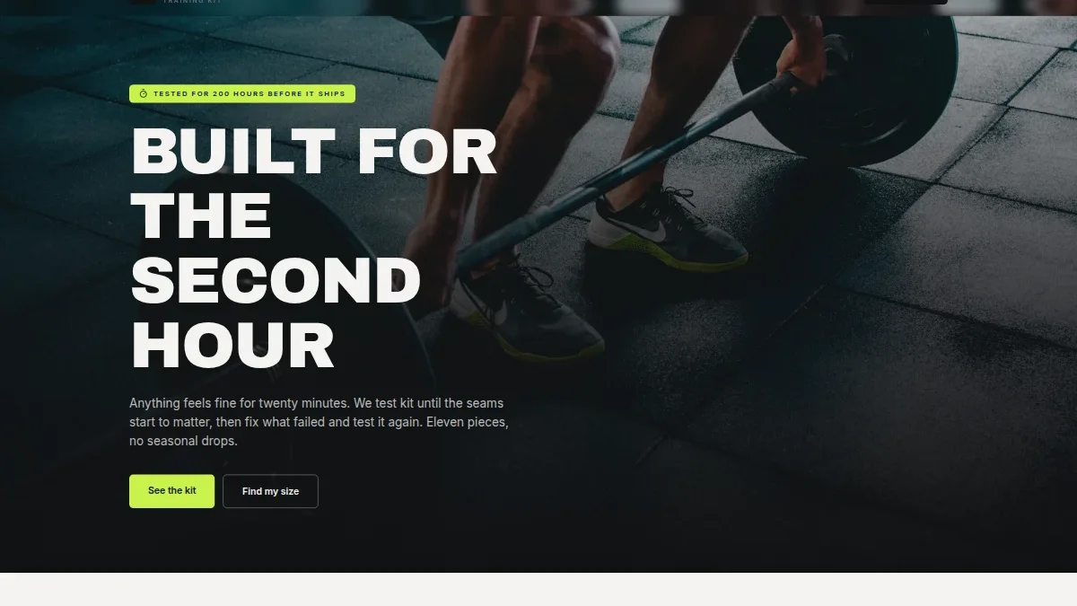 Activewear and Sportswear Brand