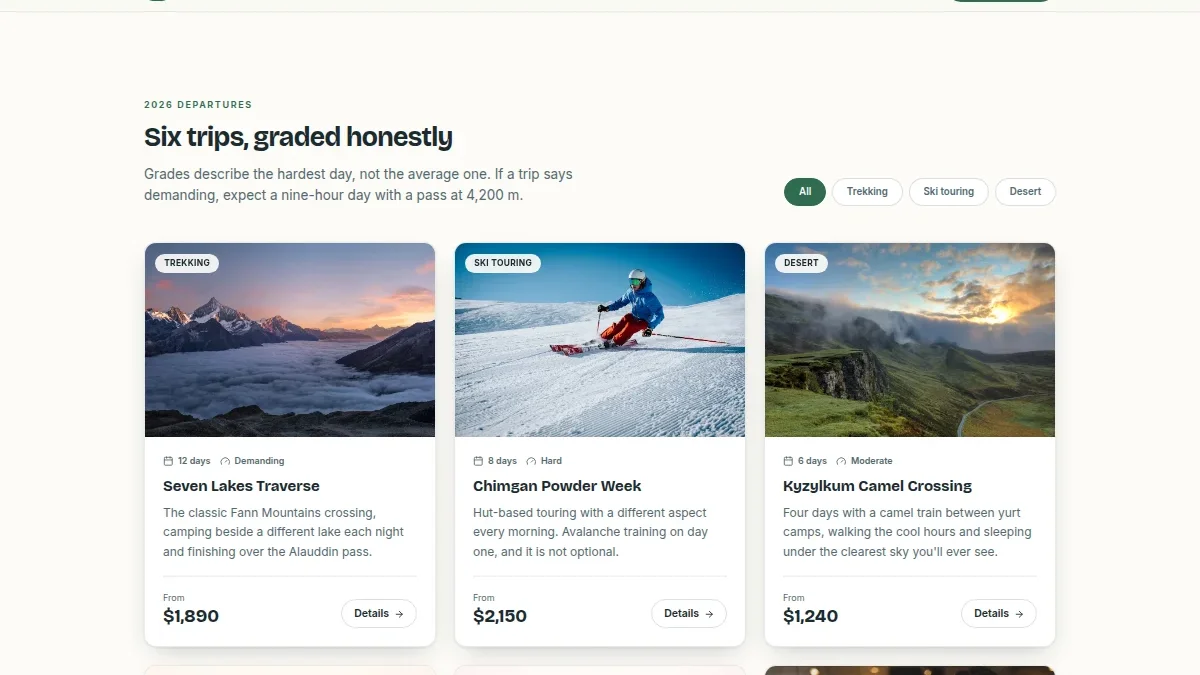 Adventure Tour Operator — Thumbnail 2