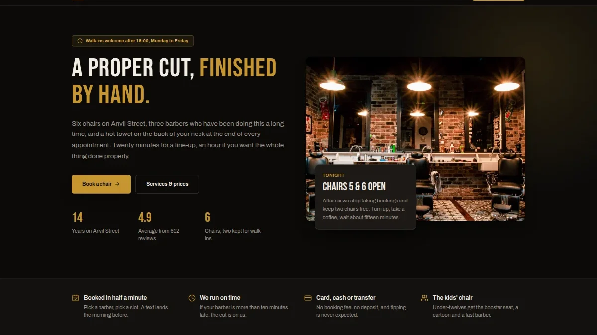 Barbershop & Grooming Salon