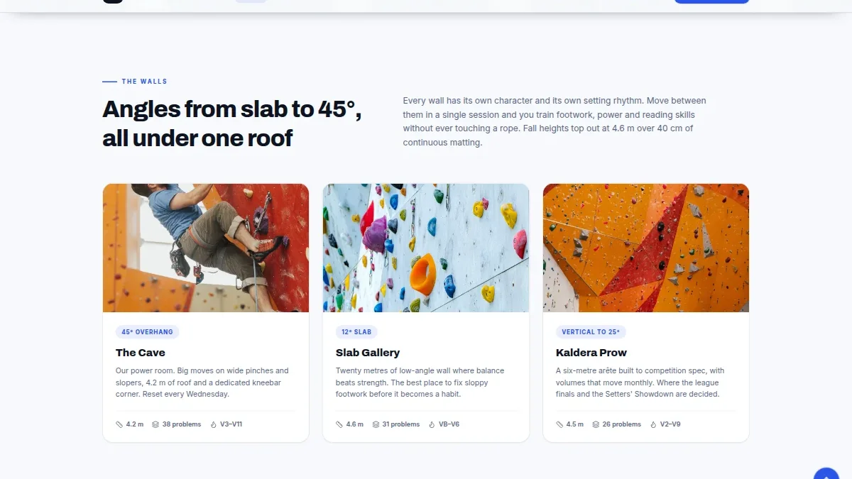 Indoor Climbing & Bouldering Gym — Thumbnail 2