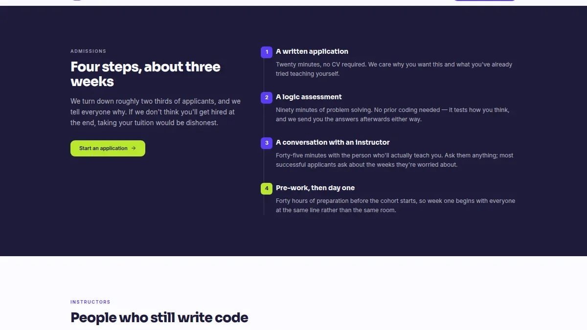 Coding Bootcamp Academy — Thumbnail 3