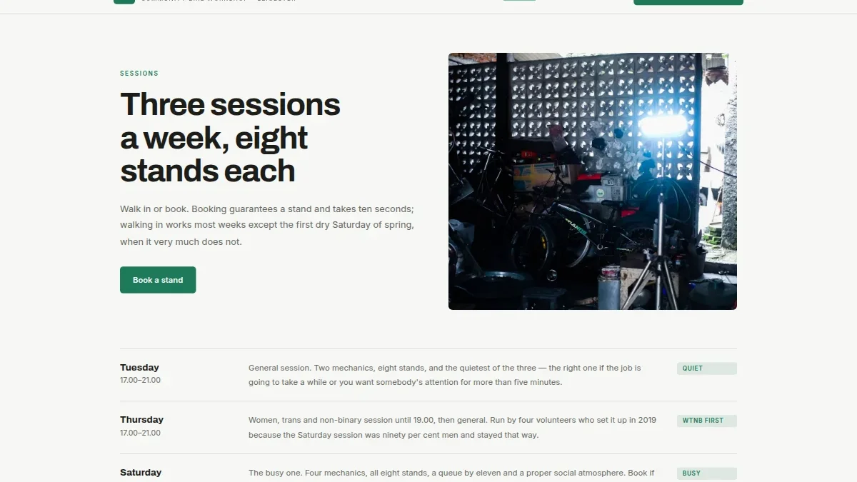Cogset — Community Bike Workshop Template — Thumbnail 3