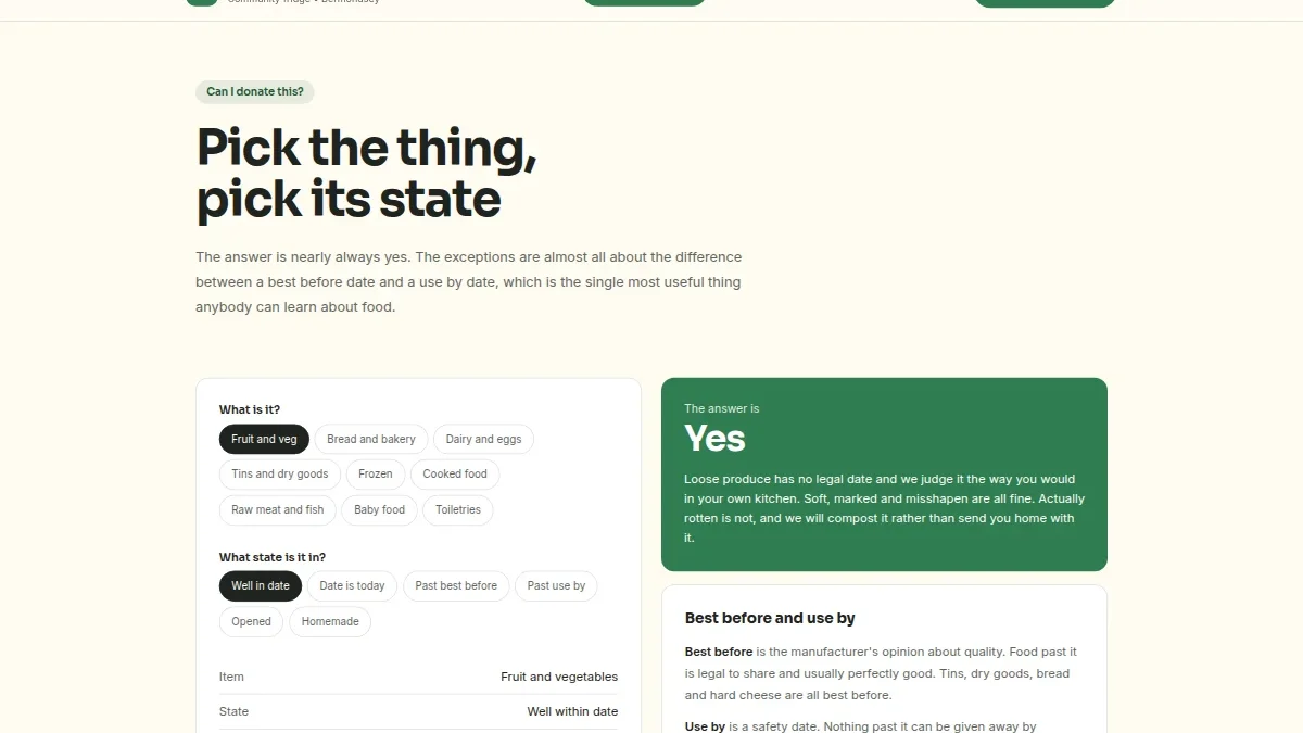 The Larder — Community Fridge Project Template — Thumbnail 2