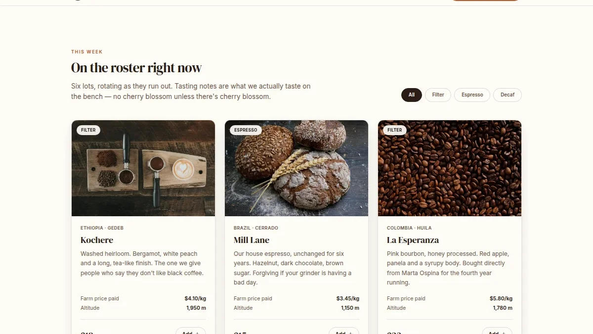 Craft Coffee Roastery — Thumbnail 2
