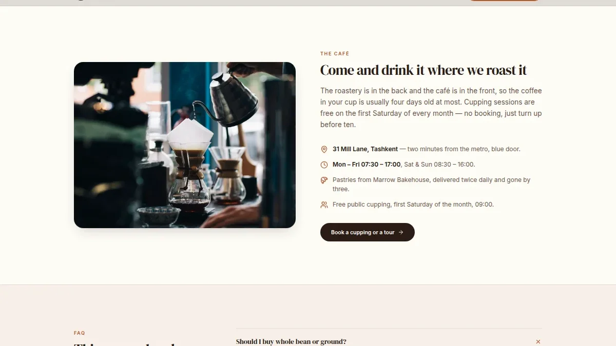 Craft Coffee Roastery — Thumbnail 4