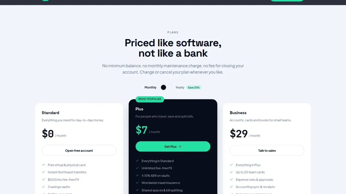 Fintex va raqamli bank uchun landing sahifa — Nusxa 4