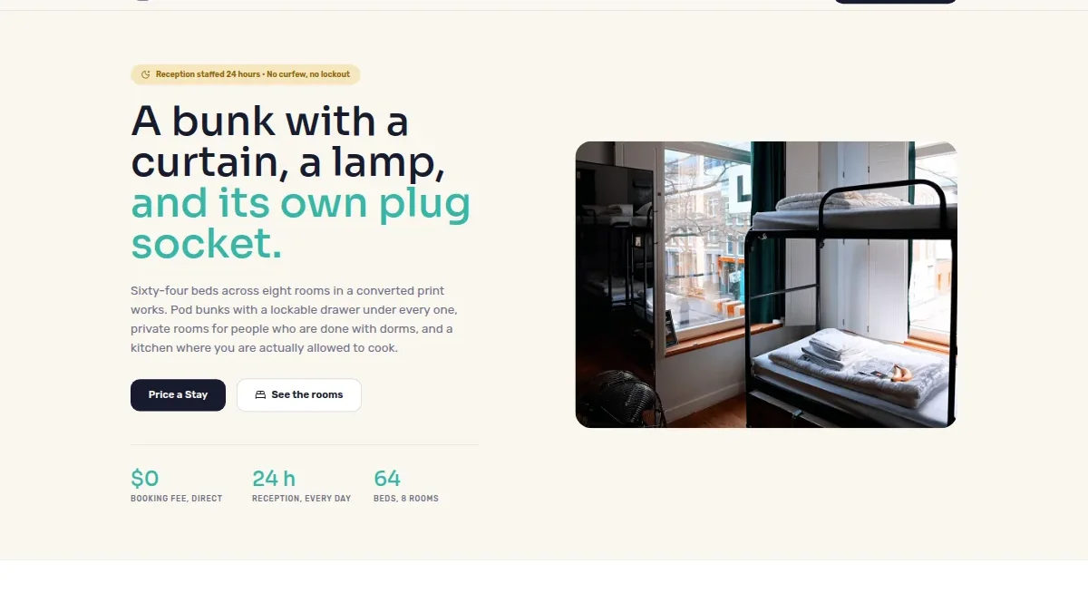 Hostel Beds & Private Rooms