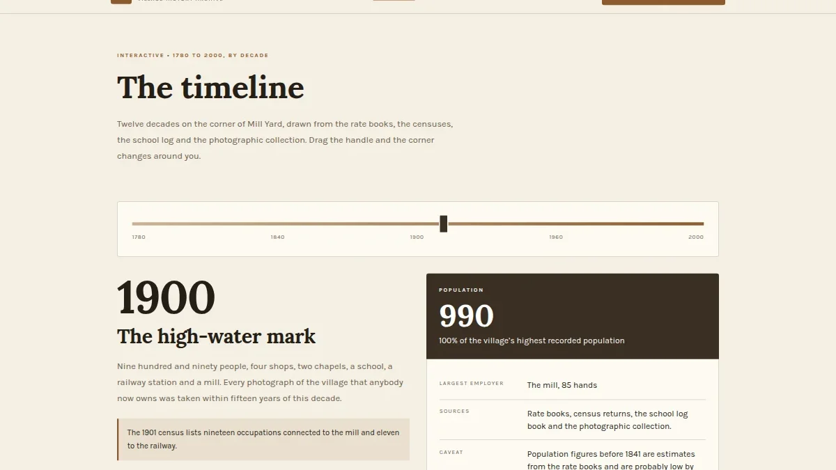 Marsh & Mill — шаблон архива местной истории — Миниатюра 2