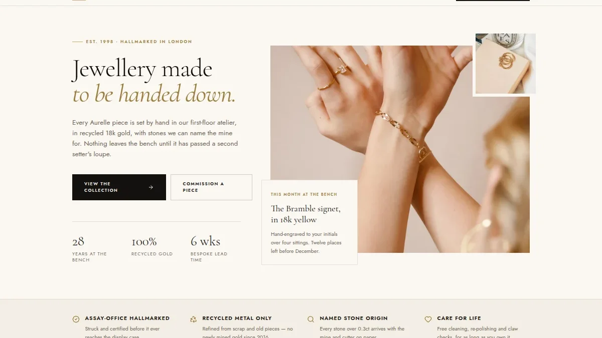 Luxury Jewelry Boutique