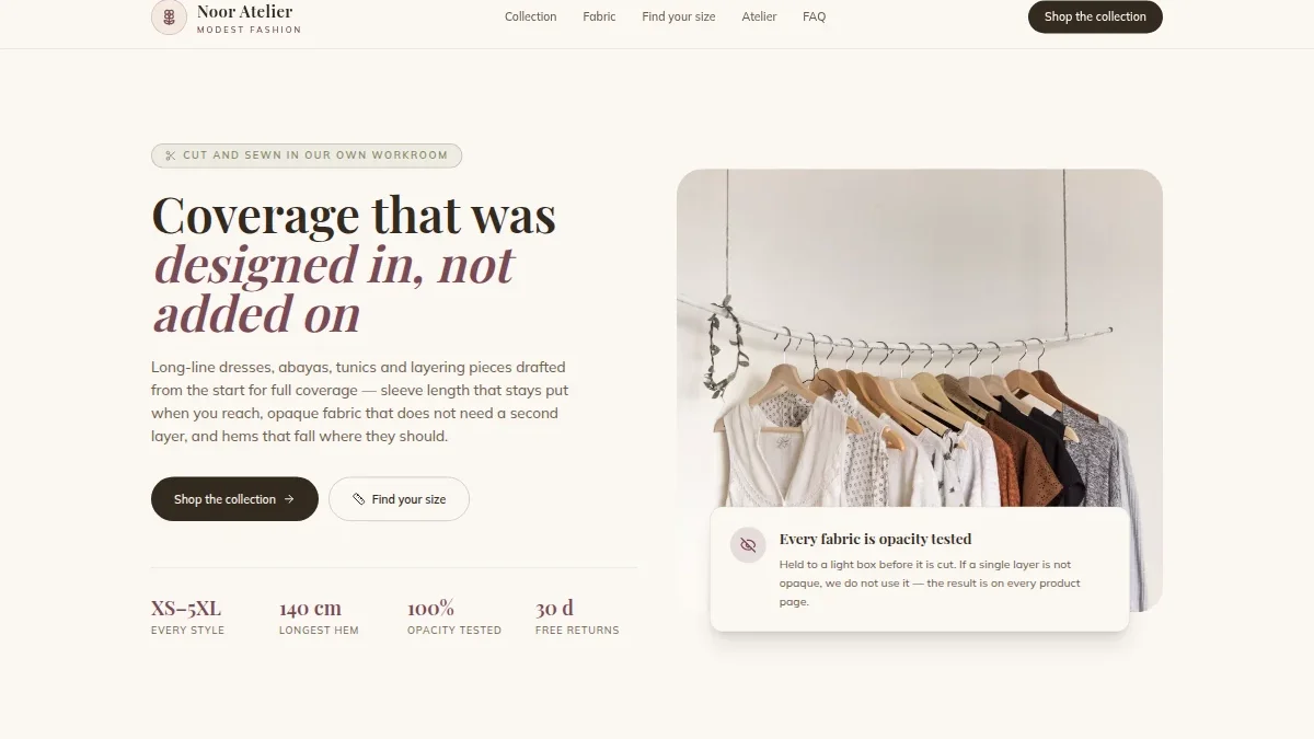 Modest Fashion Boutique