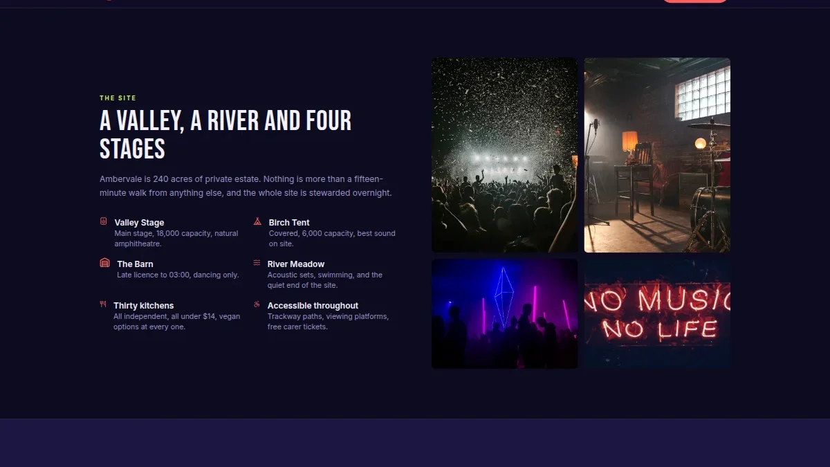 Music Festival Line-up — Thumbnail 4
