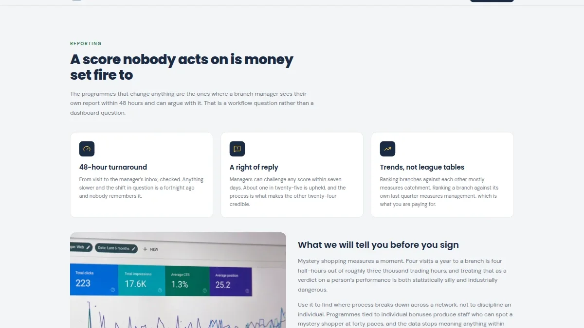 Fieldnote — агентство тайных покупателей — Миниатюра 4