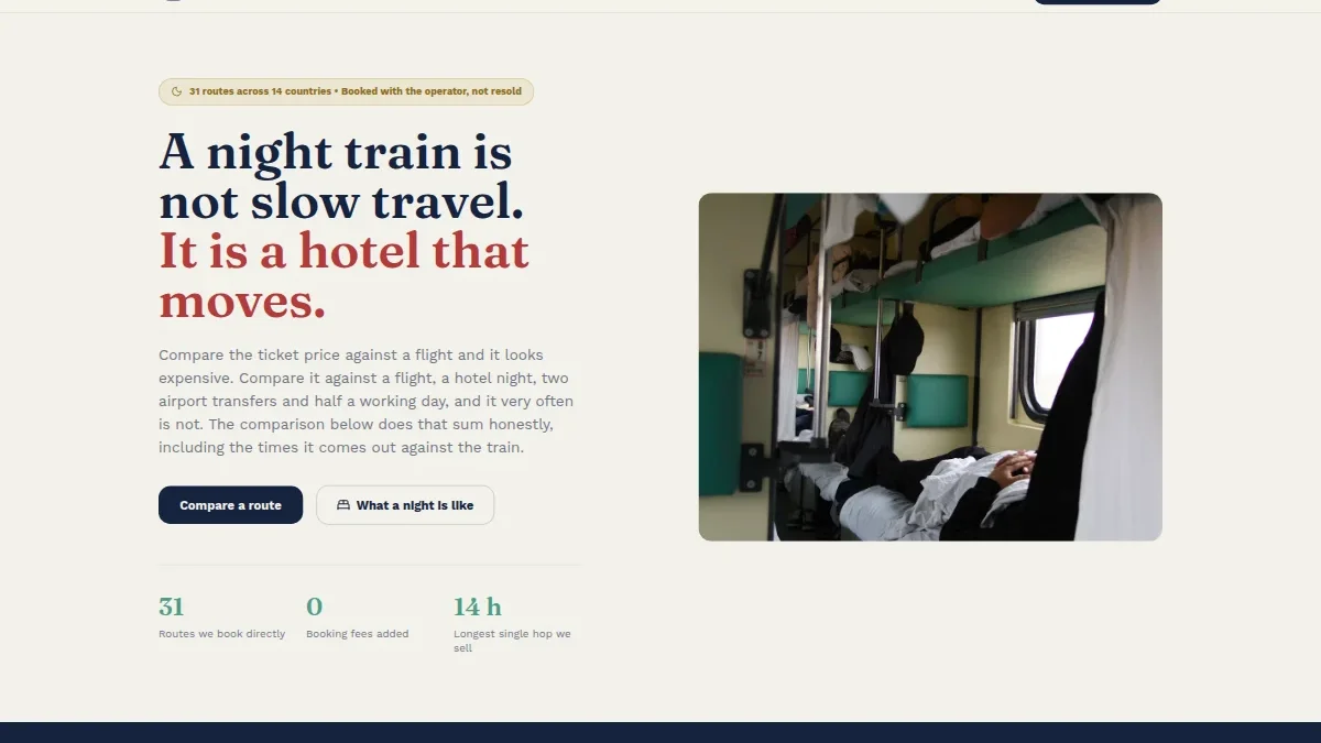 Sleeper Lines — European Night Trains