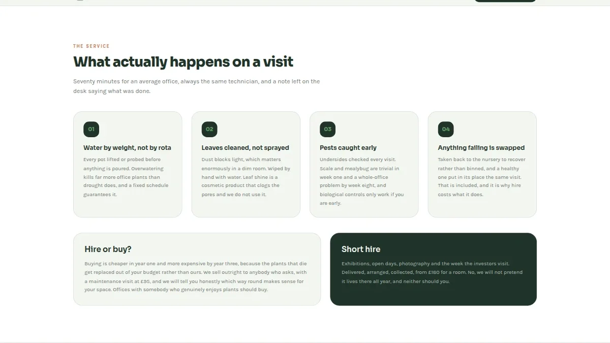 Verdant Works — аренда растений для офиса — Миниатюра 4