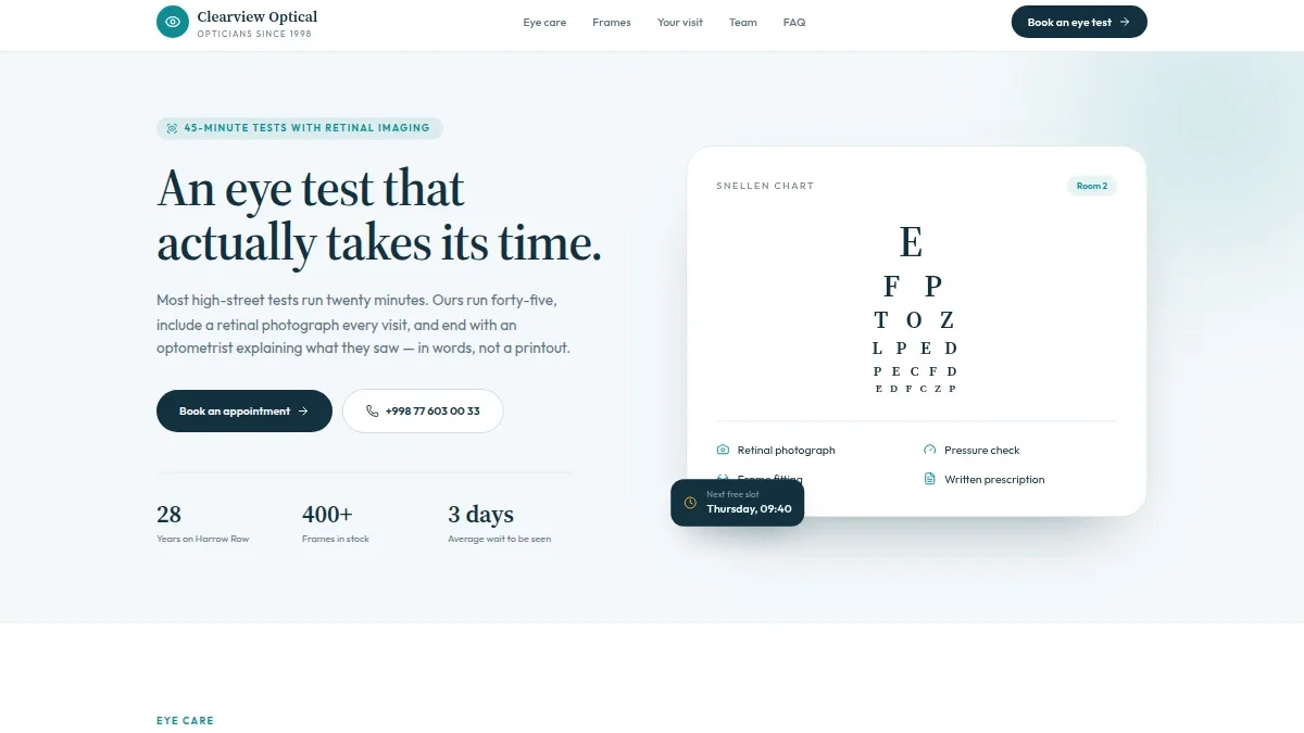 Optician & Eye Clinic