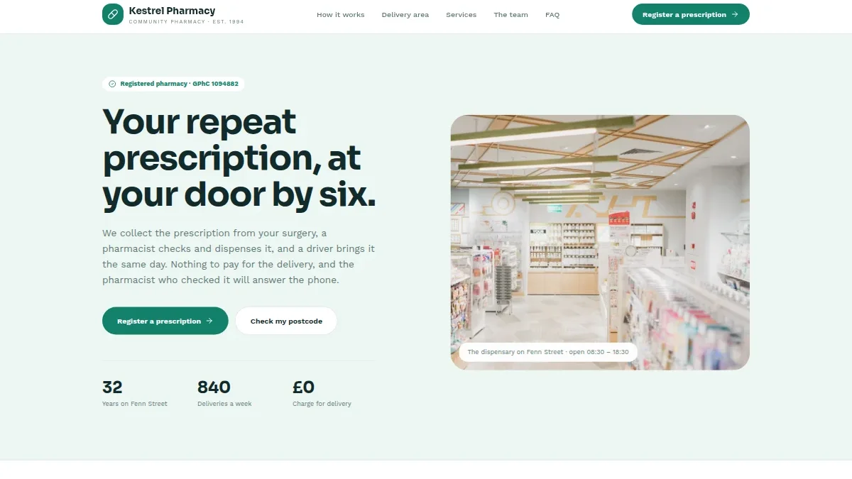 Pharmacy Prescription Delivery
