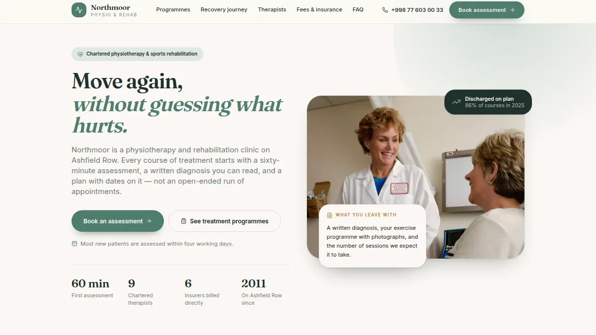 Physiotherapy and Sports Rehabilitation Clinic