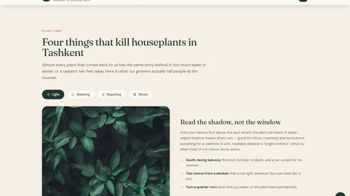 Plant Nursery & Garden Shop — Thumbnail 3