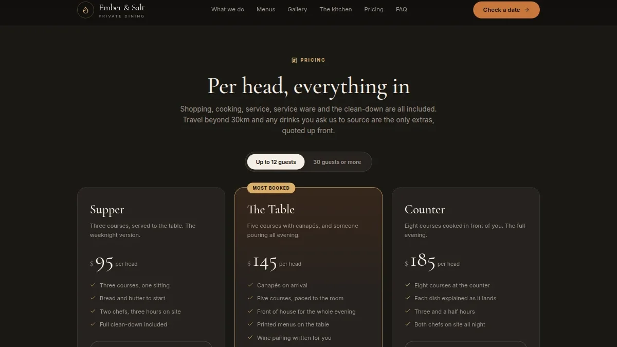 Private Chef & Event Catering — Thumbnail 4