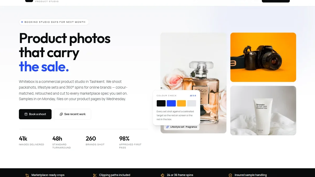 Product Photography Studio
