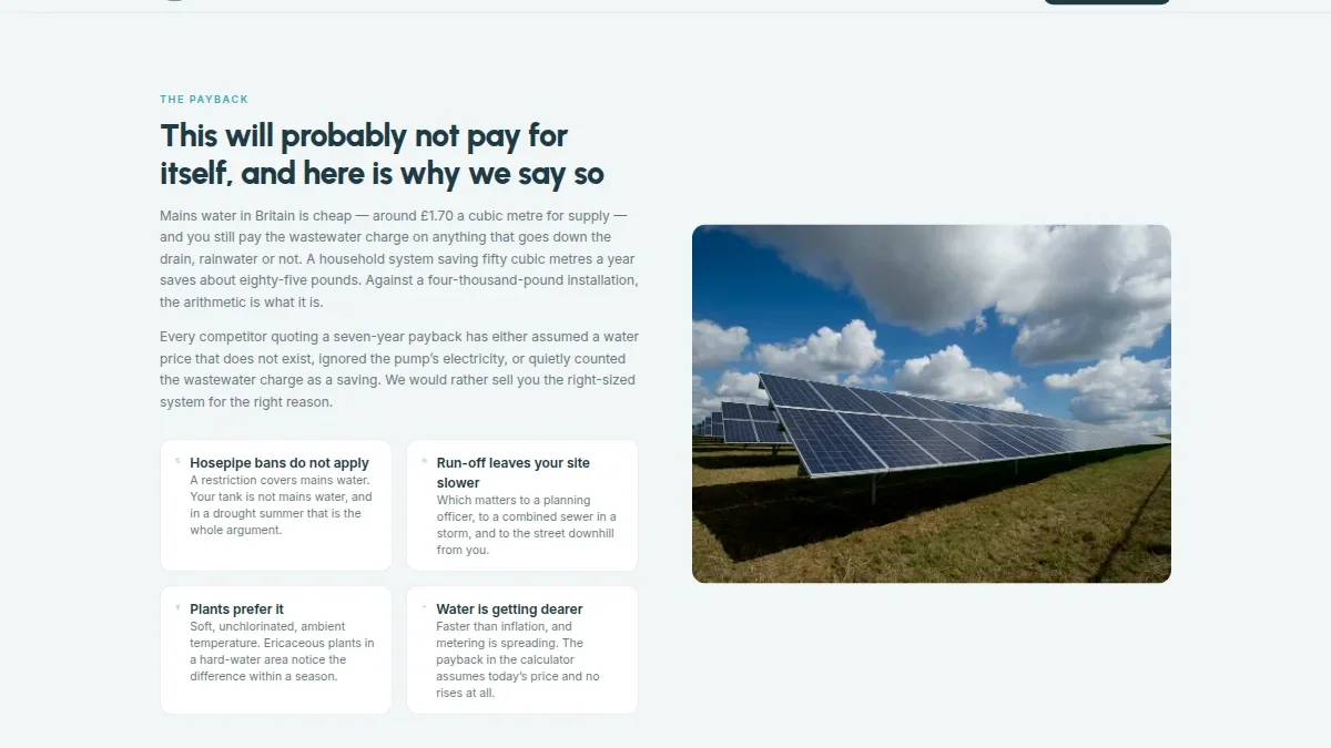 Rainwater Harvesting System — Thumbnail 4