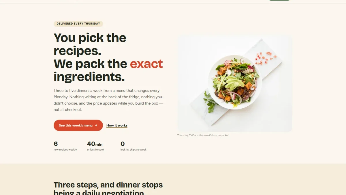Ladle & Larder — Retsept-box React ilovasi