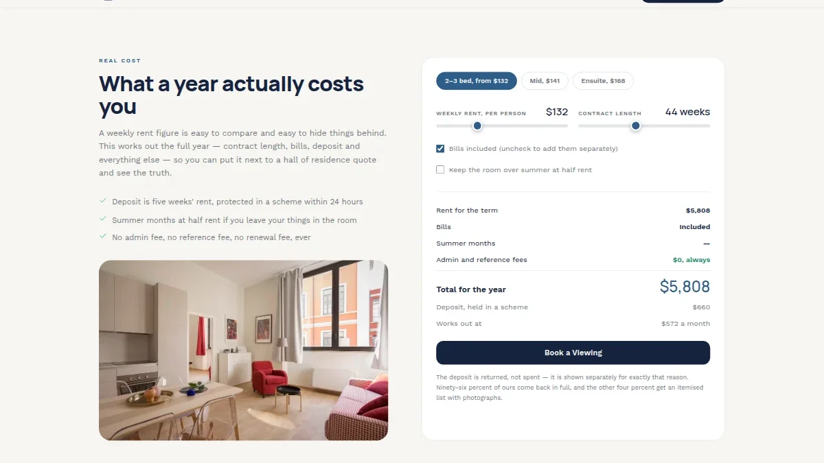 Student Housing Lettings — Thumbnail 3