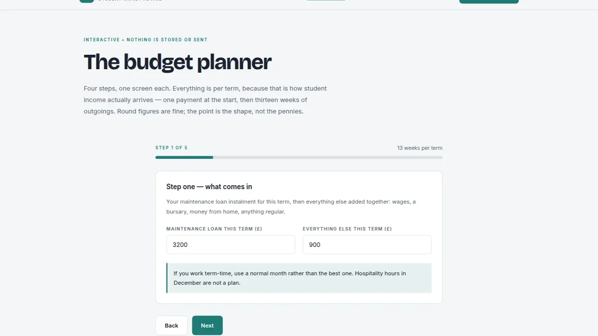The Money Desk — Student Money Advice Template — Thumbnail 2