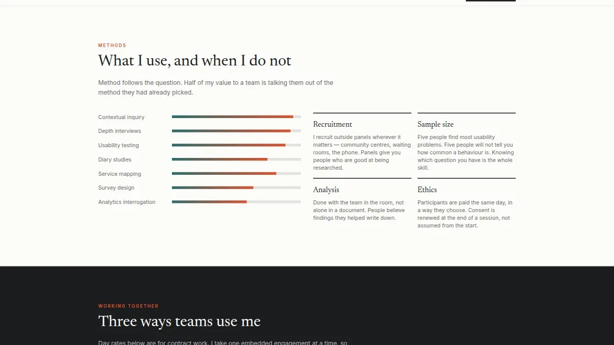 UX tadqiqotchi portfoliosi — Nusxa 3