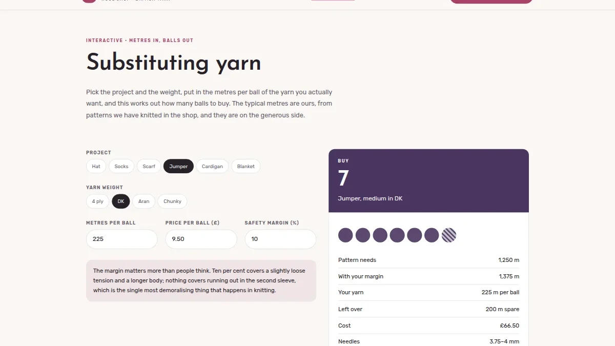 Skein — jun do'koni va ip almashtirish shabloni — Nusxa 2